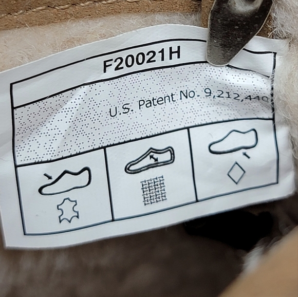 UGG Greda Waterproof Duck Boot Brown Leather Suede 1112650 Women Sz 5 Pre-owned - Picture 9 of 11